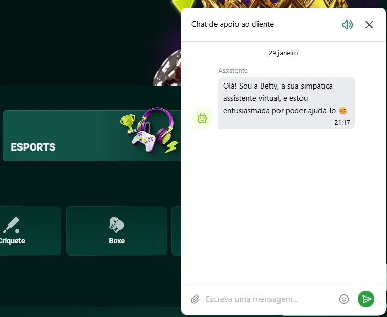 Atendimento ao Cliente Spinbetter